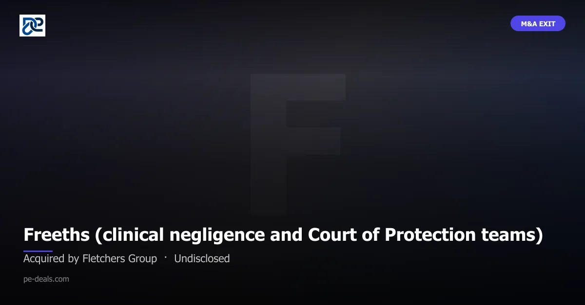 Freeths (clinical negligence and Court of Protection teams)