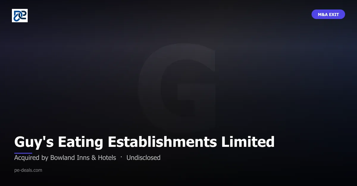 Guy's Eating Establishments Limited