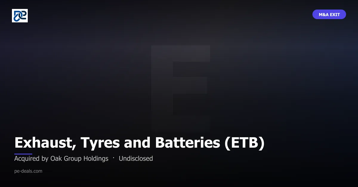 Exhaust, Tyres and Batteries (ETB)