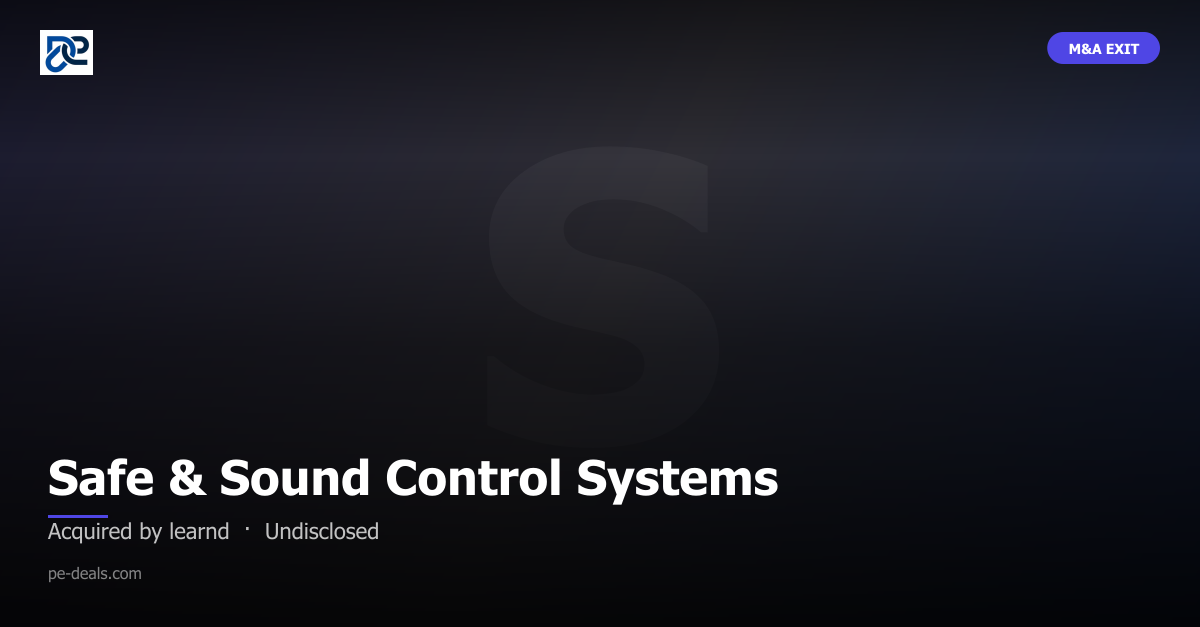 Safe & Sound Control Systems