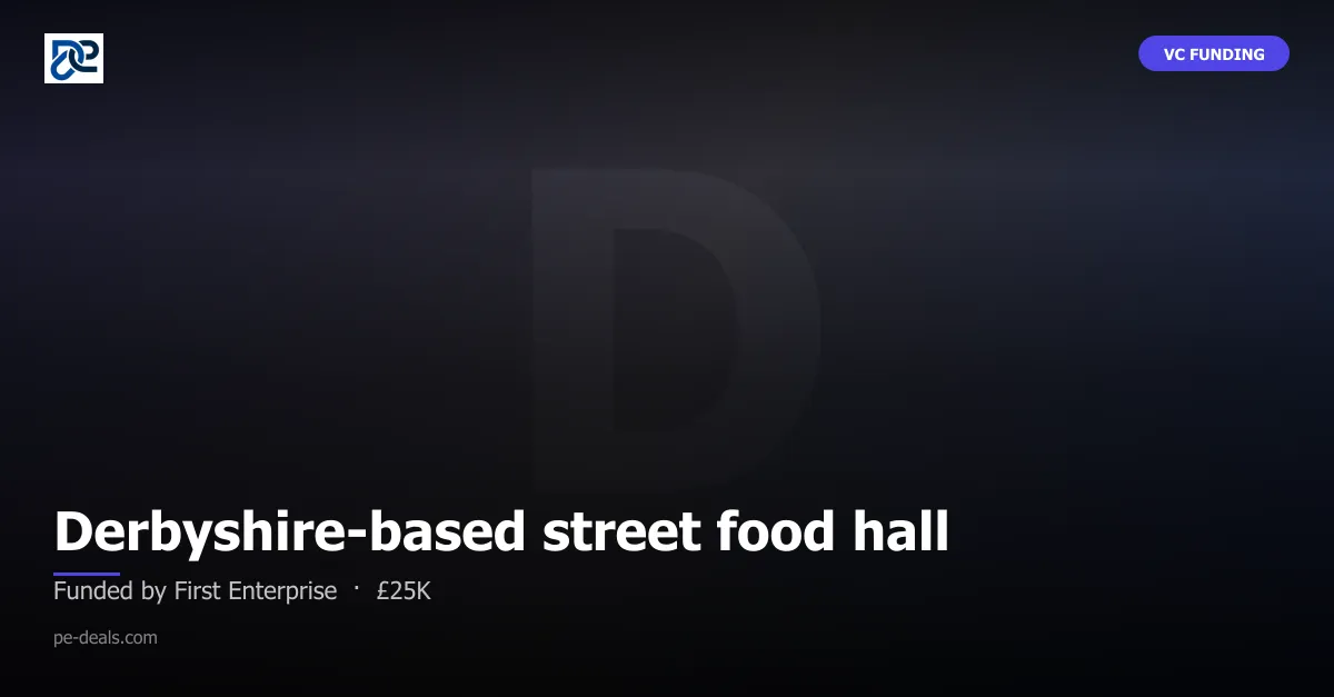 Derbyshire-based street food hall