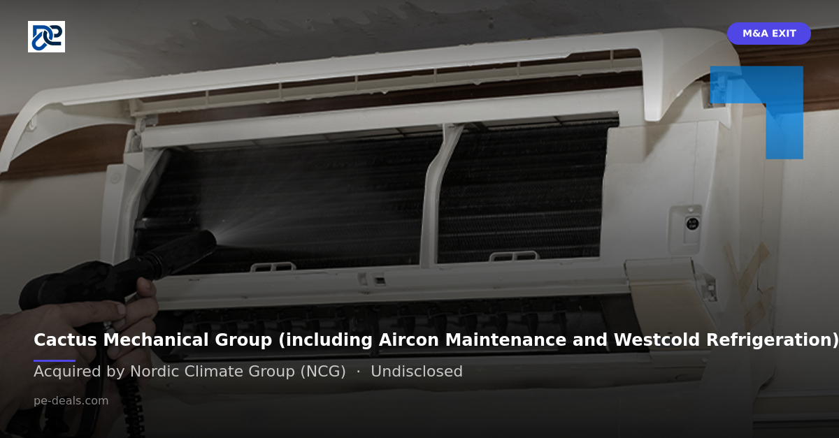 Cactus Mechanical Group (including Aircon Maintenance and Westcold Refrigeration)