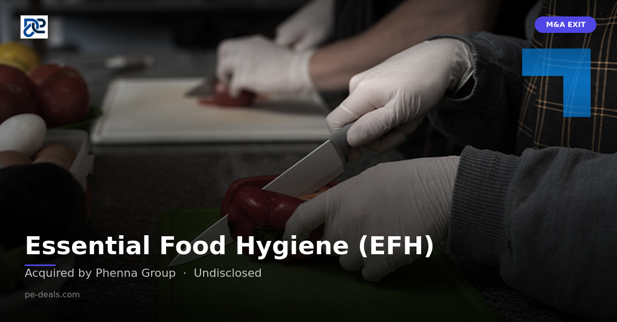 Essential Food Hygiene (EFH)