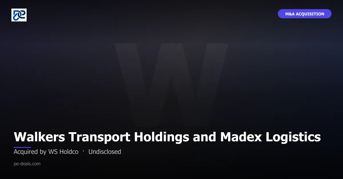 Walkers Transport Holdings and Madex Logistics