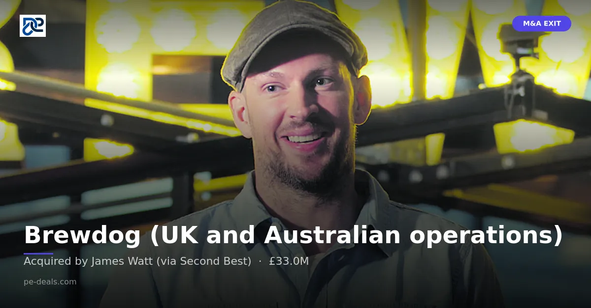 Brewdog (UK and Australian operations)