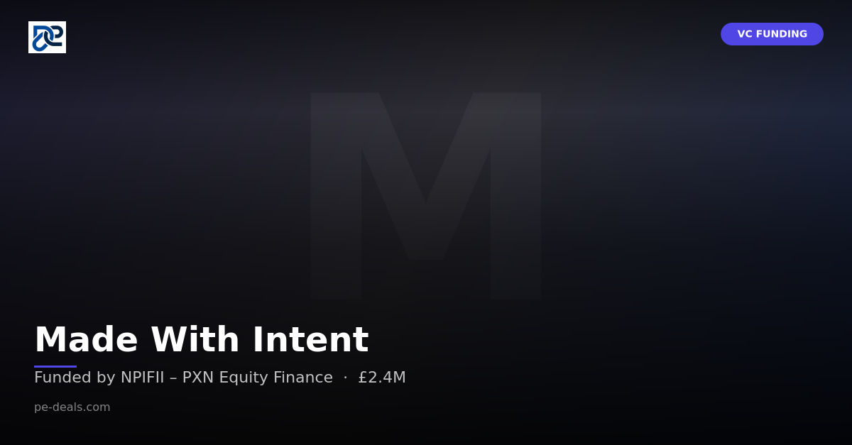 Made With Intent