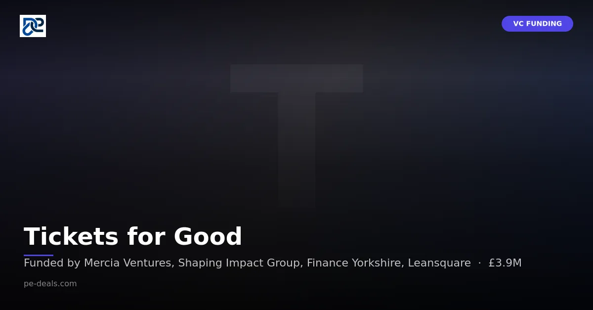 Tickets for Good