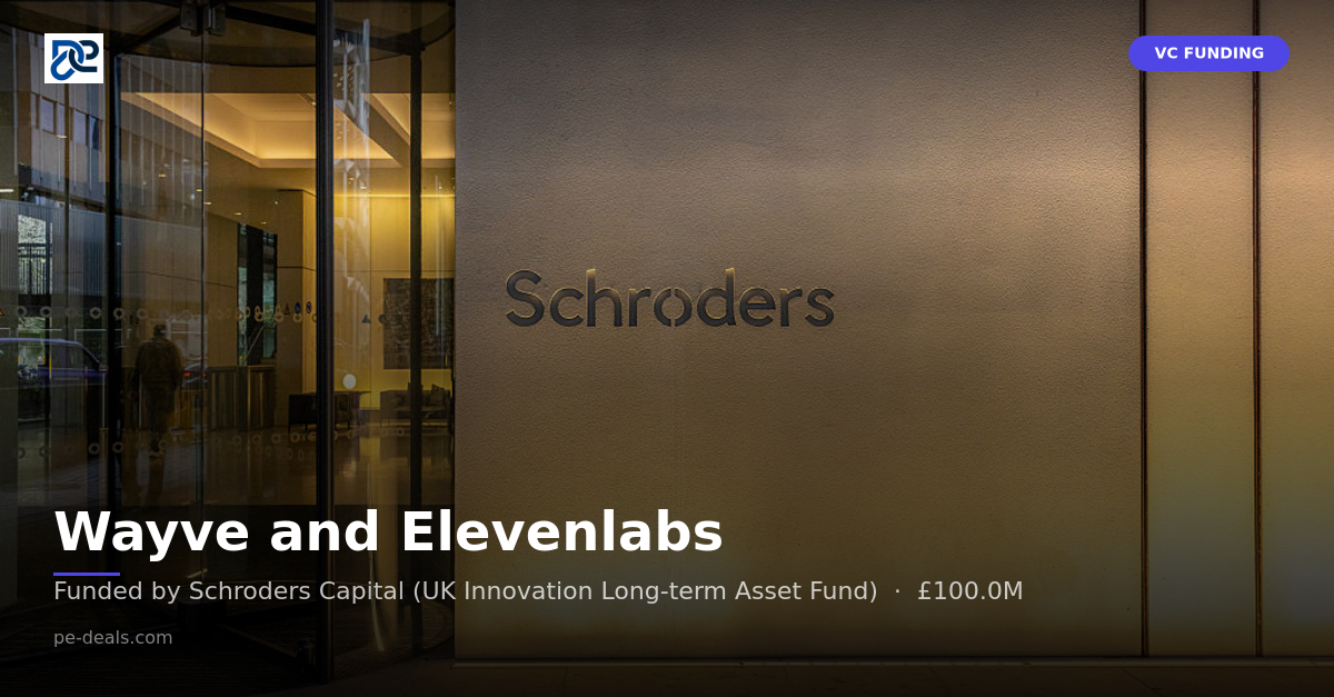 Wayve and Elevenlabs