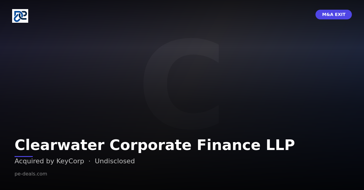 Clearwater Corporate Finance LLP