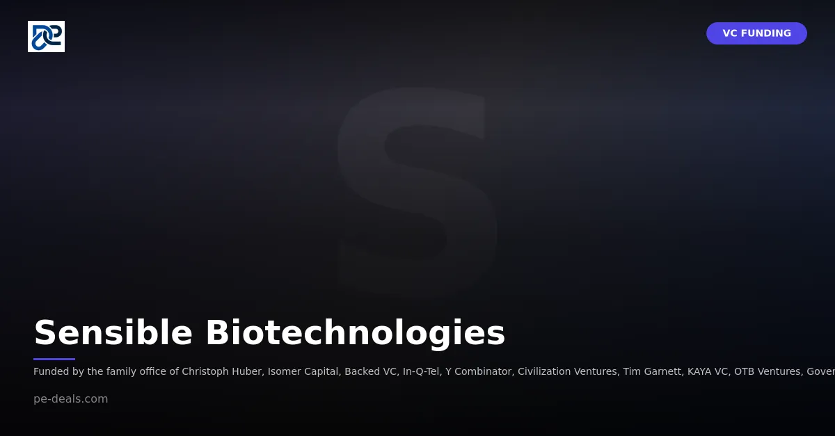 Sensible Biotechnologies