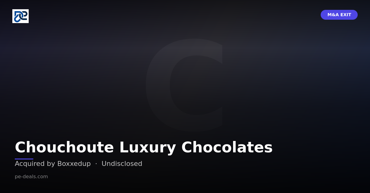 Chouchoute Luxury Chocolates