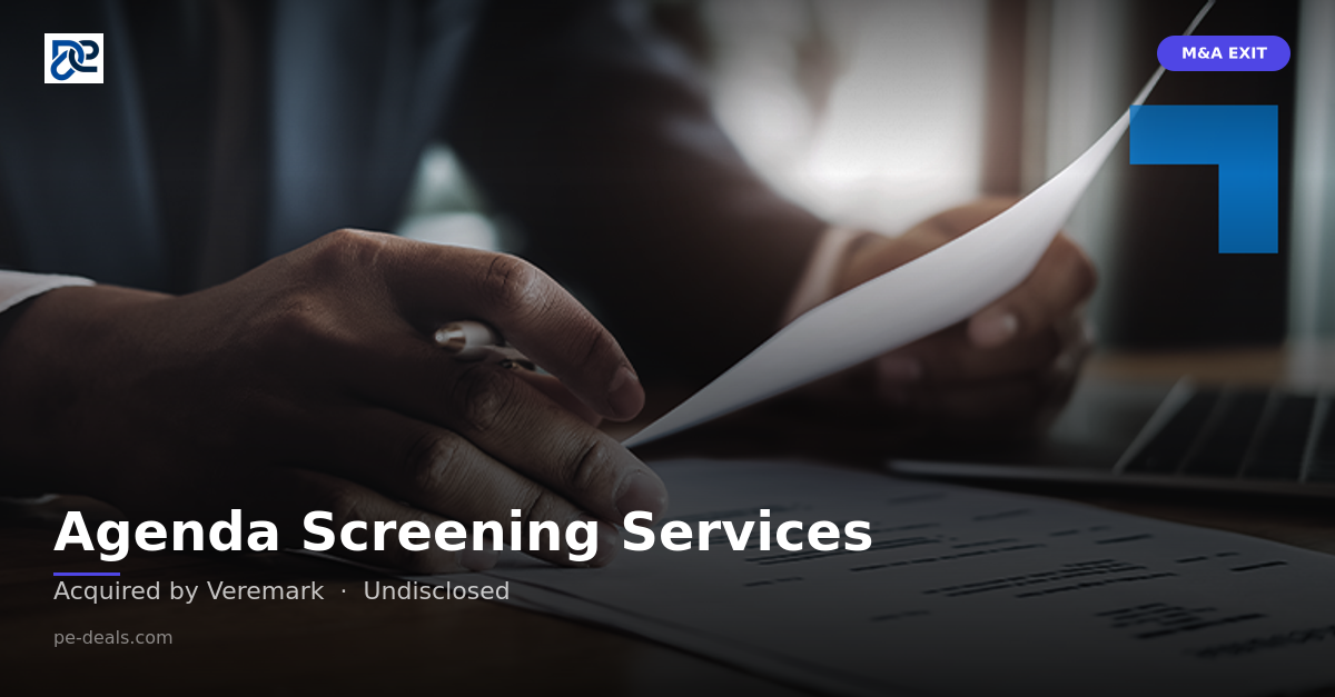 Agenda Screening Services