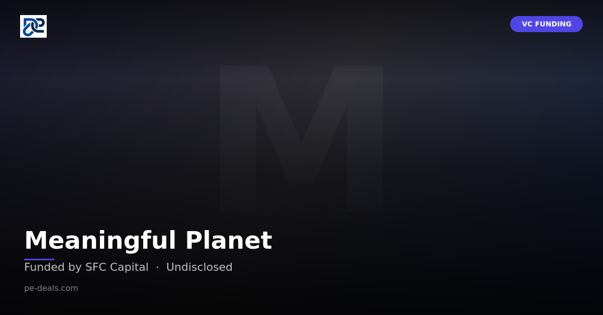 Meaningful Planet