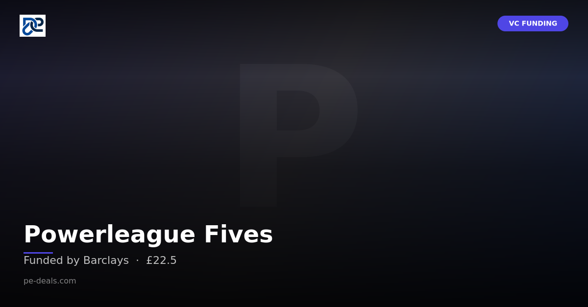 Powerleague Fives