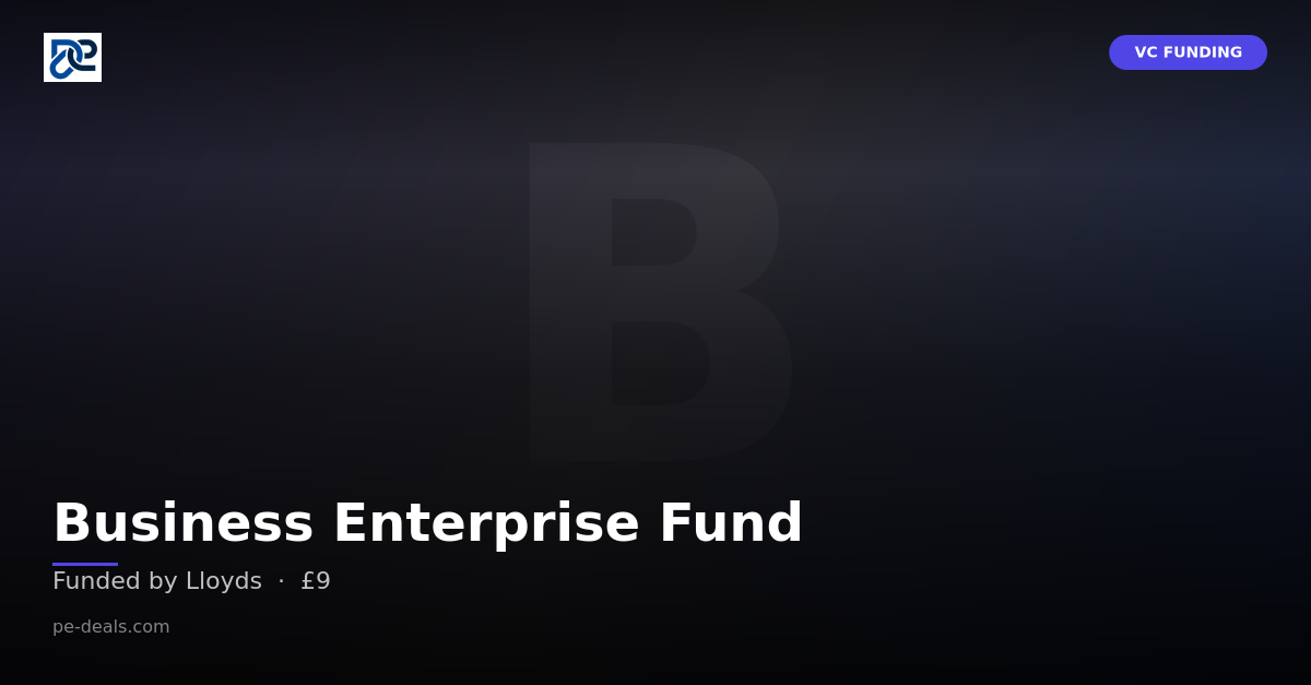 Business Enterprise Fund