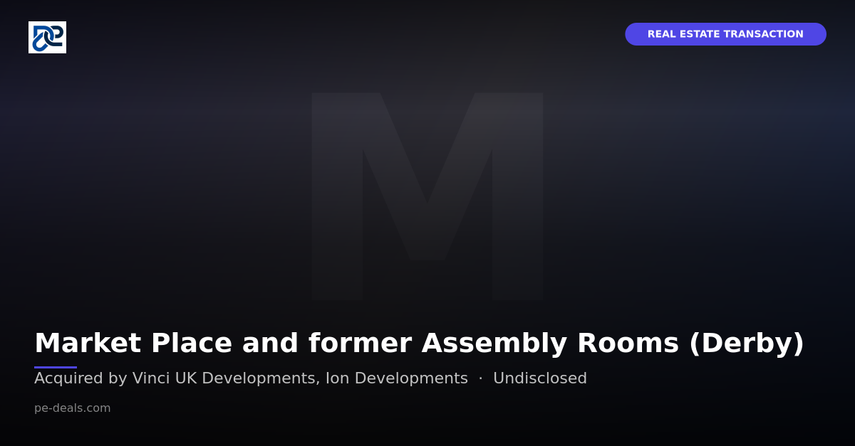 Market Place and former Assembly Rooms (Derby)