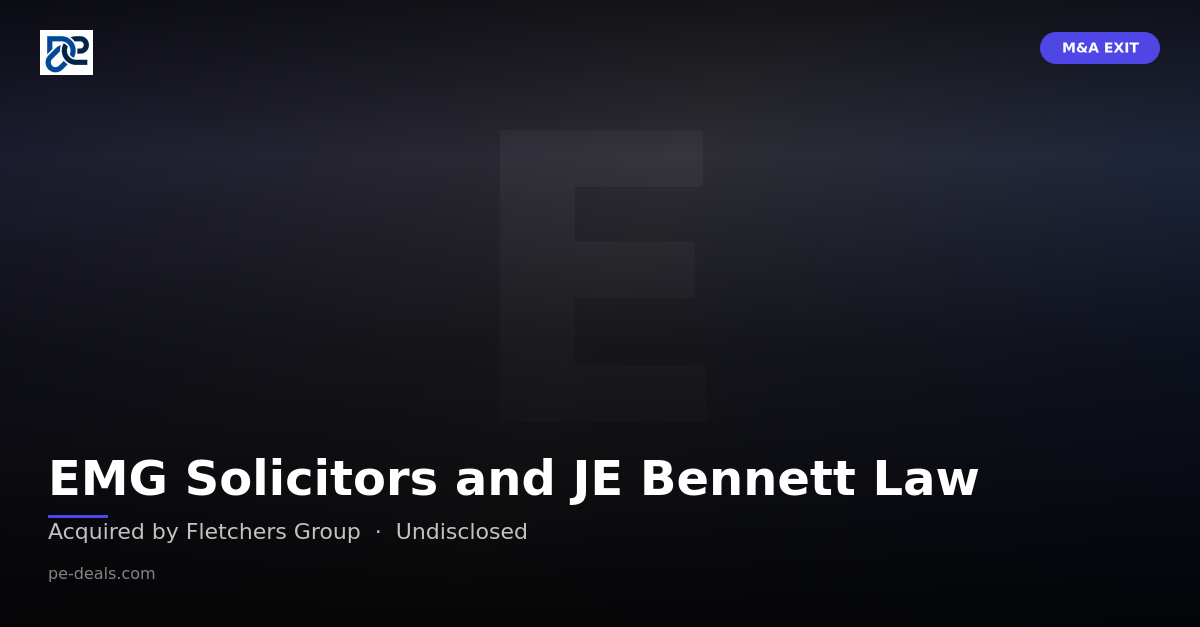 EMG Solicitors and JE Bennett Law