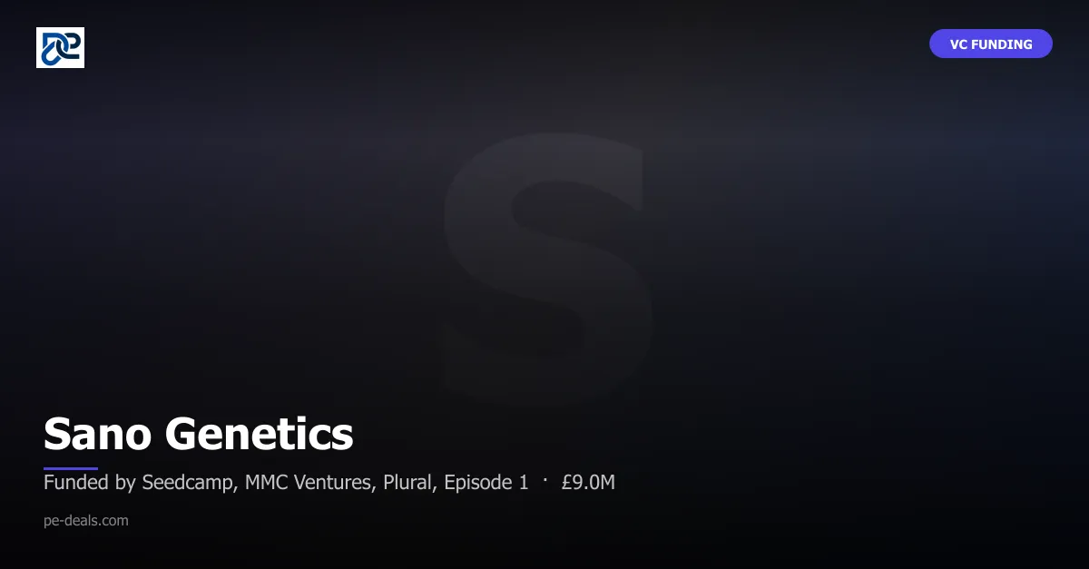 Sano Genetics
