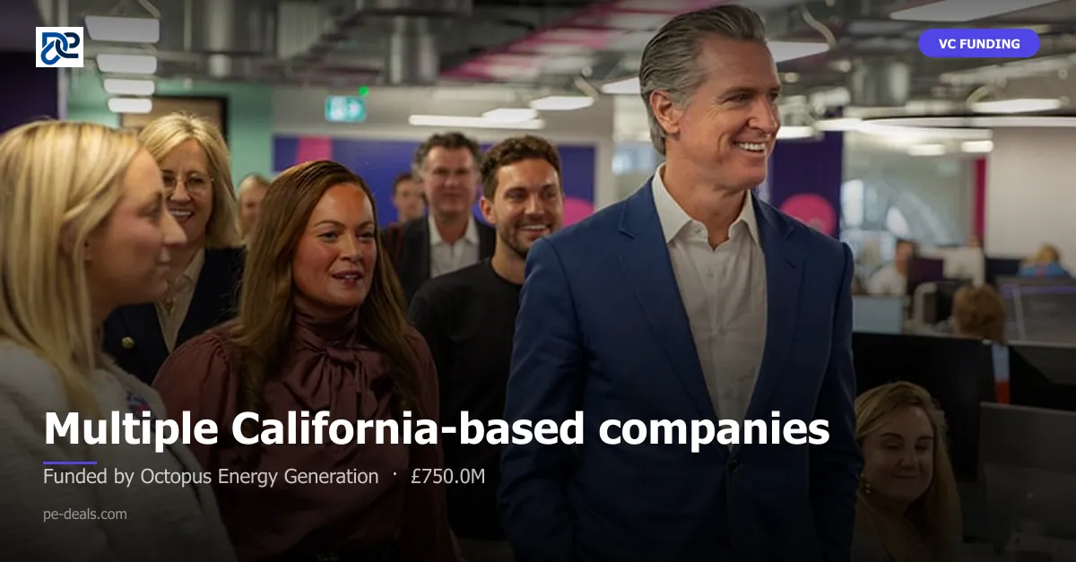Multiple California-based companies