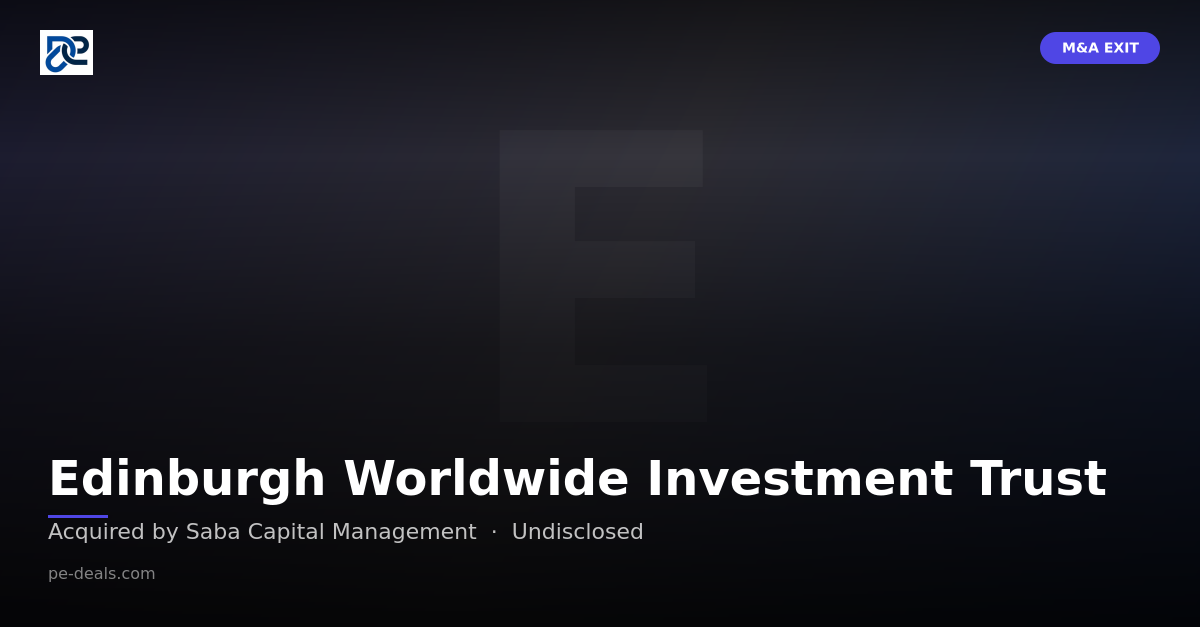 Edinburgh Worldwide Investment Trust
