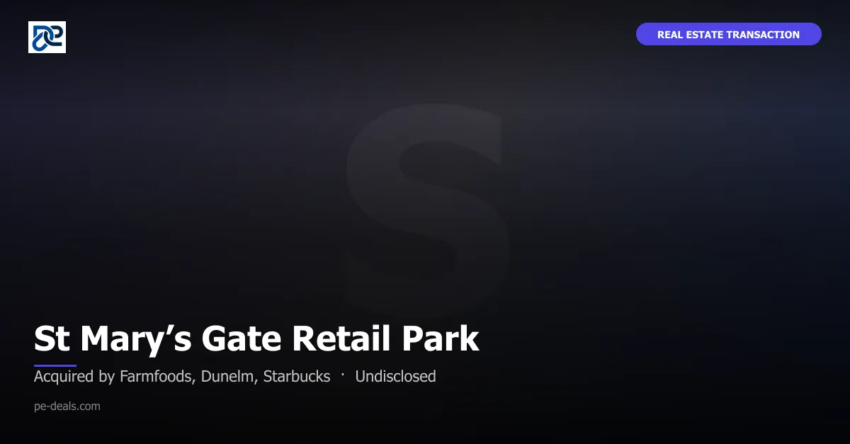 St Mary’s Gate Retail Park
